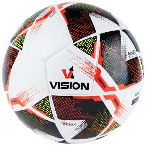 Мяч футбольный Vision Spark, F324045, р.5, FIFA Basiс, 24 пан,ПУ,2 подкл.слой,гибрид.сшив, бел-мульт
