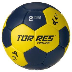 Мяч гандбольный Torres Training H32452, ПУ, 4 подкл. слоя, руч. сшивка, мультиколор, разм. 2