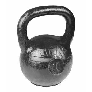 Гиря тренировочная 10 кг, чугун, черный