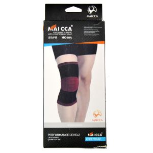 Суппорт колена Maicca MK-10A, пара, нейлон, черный