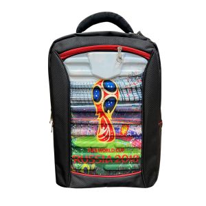 Рюкзак клубный FIFA World Cup Russia 2018 (431), черный/красный