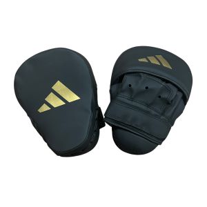 Лапы для бокса Adidas 1941, черный/золотой