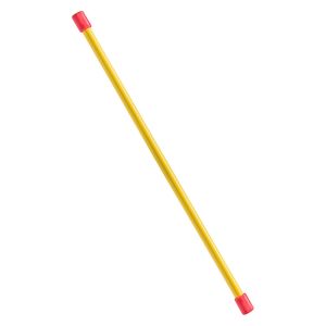 Бодибар MR-B02, 2 кг, 120 см, стал. труба, неопрен, желтый