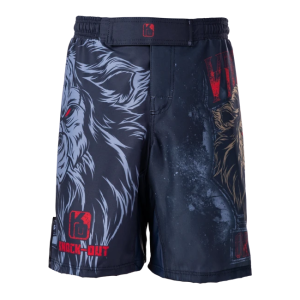 Шорты для MMA Knock Out Lion SH-101, детский, черный