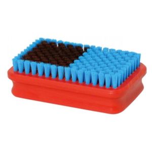 Щетка для лыж Swix T0159B, бронза, нейлон, крас./голуб.