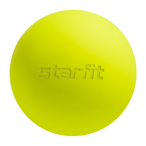 Мяч для МФР StarFit RB-105, 6 см, силикагель, зеленый