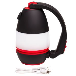 Фонарь мультифункциональный Berger Travel Mixed-Use BTMU24FL-01, черный/красный