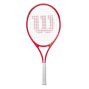 Ракетка для большого тенниса Wilson Roger Federer 25" WR054310H, для 9-10 лет, алюм., крас./бел.