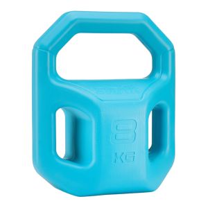 Гиря пластиковая BaseFit DB-505, 8 кг, синий