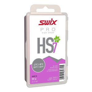 Парафин скольжения Swix HS7 Violet, -2°С/-8°С, 60 гр, фиолетовый