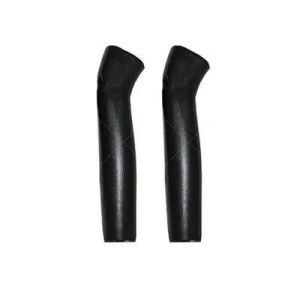 Ручки для лыжных палок, пара, пластик, черный