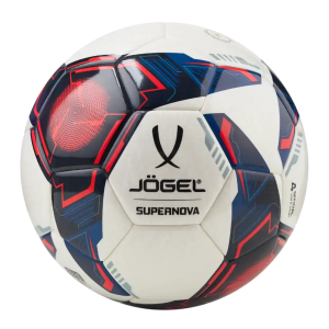 Мяч футзальный Jogel Supernova (ЦБ-00000745), разм. 4, белый/красный/синий