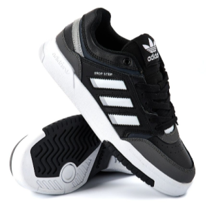 Кроссовки-кеды Adidas Drop Step, черный/белый