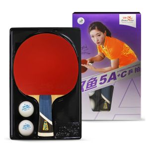 Набор для настольного тенниса Double Fish 5A+C, ITTF Appr, 1 ракетка, 2 шарика