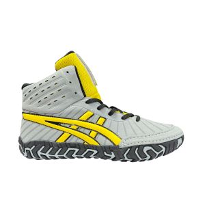 Борцовки Asics Aggressor J902Y (B8118), серый/желтый