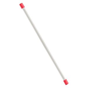 Бодибар MR-B01, 1 кг, 100 см, стал. труба, неопрен, белый