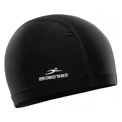 Шапочка для плавания 25Degrees Essence 25D15-ES11-22-32, тряпочная, полиамид, черный