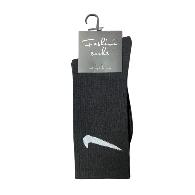 Носки мужские Nike Fashion Socks, высокая посадка, черный, разм. 28-30 см
