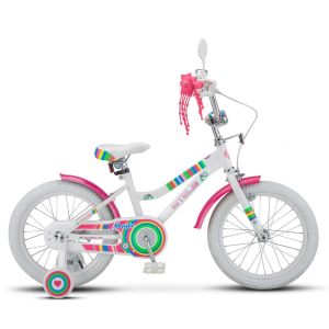 Велосипед Stels 14" Magic, рама 10.5", белый/синий