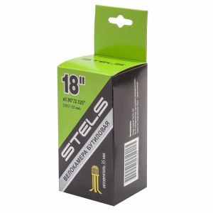 Велокамера Stels 18", сечение 1.95"/2.125", бутиловая резина