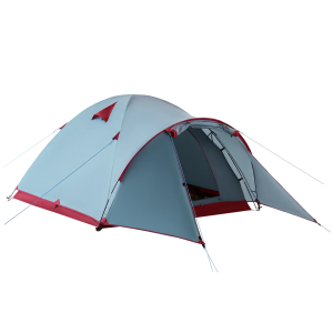 Палатка туристическая Berger Travel Woods 3 BTW243T-01. 3-местная, серо-зеленый