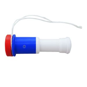 Дудка болельщика большая "Россия" FAN-02, длина 20 см, белый/красный/синий