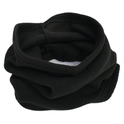 Маска лыжника Gekars "Труба", флис, черный