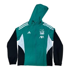 Дождевик Клубные Adidas Liverpool P95985, зеленый