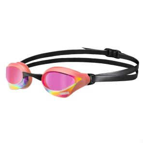 Очки для плавания Arena Cobra Core Swipe Mirror 003251-120, фиолетовые линзы, розовый/черный