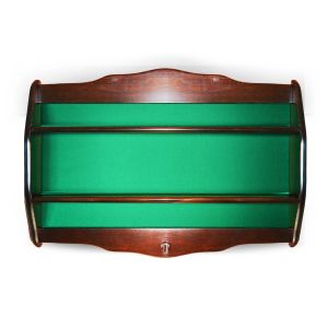 Полочка для бильярдных шаров StartBilliards П-2, сосна, корич./зелен.