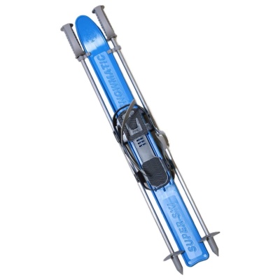 Лыжи детский комплект Snowmatic Kid's Ski Set 100 см, палки, крепление, синий
