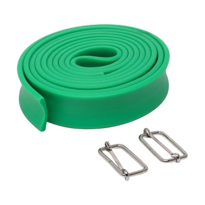 Эспандер-жгут ленточный "Борцовский", 250 х 4 см, 15 кг, зеленый