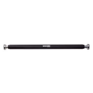 Турник распорный BaseFit BA-201, с неопреновым покрытием, 63 - 93 см, до 100 кг, черный