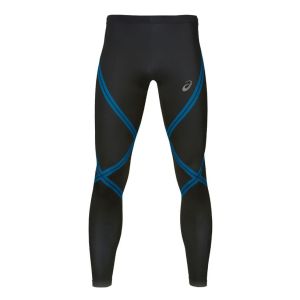 Тайтсы Asics Run Tights 144474-0819, мужской, черный/синий