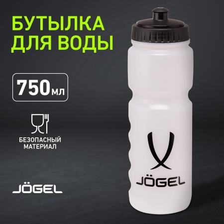 Бутылка Jogel JA-233, 750 мл, белый/черный