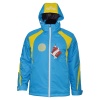 Куртка лыжника Ray Патриот 131-19, синий/желтый