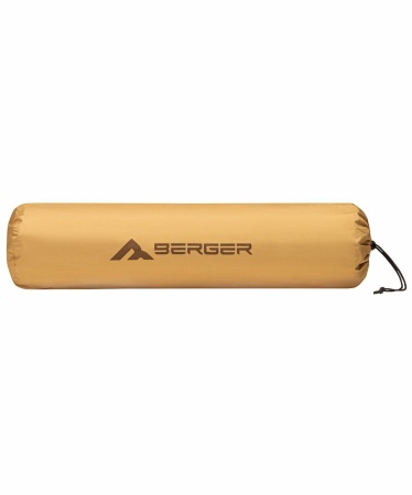 Коврик самонадувающийся Berger Hiking Spirit BHS24SIM-01, коричневый/бежевый