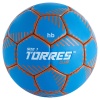 Мяч гандбольный Torres Club H32441, ПУ, 5 подкл. слоев, руч. сшивка, синий, разм. 1
