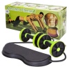 Ролик для пресса многофункциональный RevoFlex Xtreme, черный/зеленый