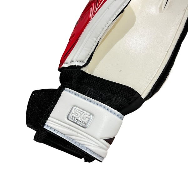 Перчатки вратарские Reusch, красный/белый