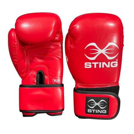 Перчатки для бокса Sting 33322, красный