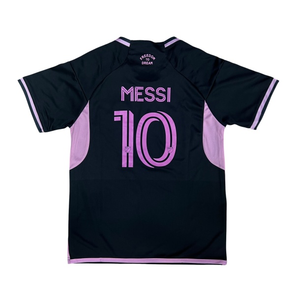 Форма футбольная детская клубная Inter Miami Messi, черный/розовый