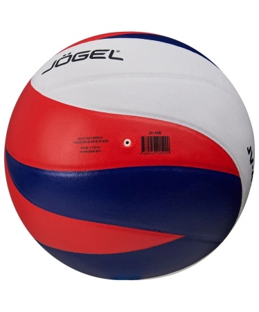 Мяч волейбольный Jogel JV-450 (ЦБ-00002689), белый/синий/красный