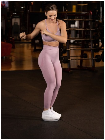 Диск здоровья BaseFit FA-204, пластик, массажный, серый