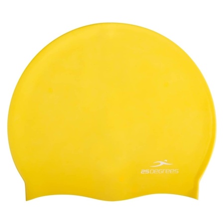 Шапочка для плавания 25Degrees Nuance Yellow 25D21004A, силикон, желтый