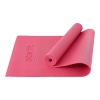 Коврик для йоги StarFit FM-101, ПВХ, 6 мм, разм. 173 х 61 см, розовый