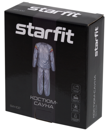 Костюм-сауна (весогонка) StarFit SW-102, серый