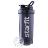 Шейкер StarFit Pro FB-200, 700 мл, с метал. венчиком, черный