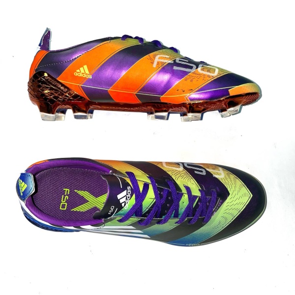 Бутсы Adidas Adizero F50, фиолетовый