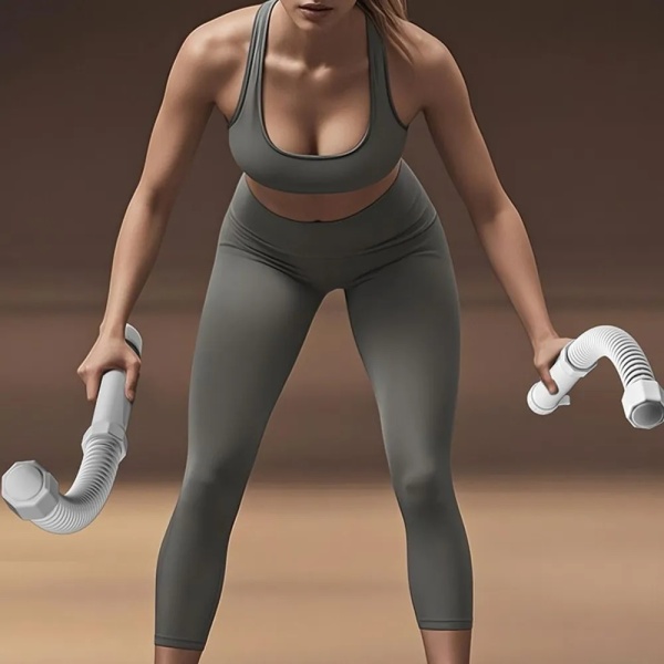 Эспандер-дубинка пружинный LEGION Gordless Battle Rope 1646, пара, черный